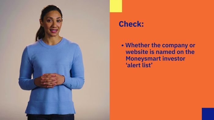Investment fraud warning